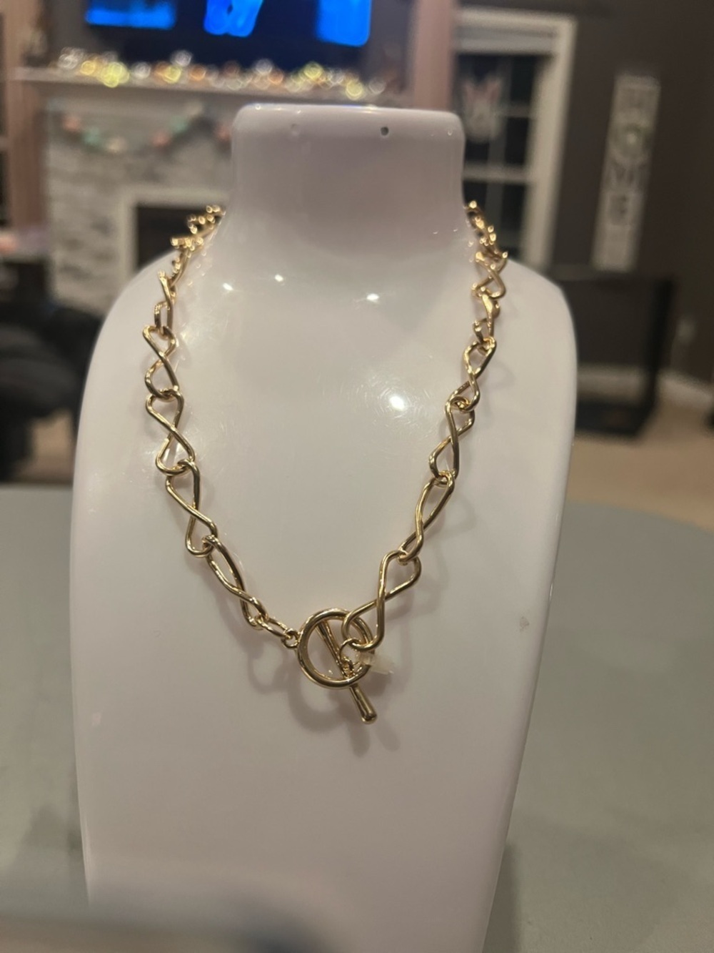 Forever 21 NWT Gold Toggle Link Necklace – Women’s Jewelry